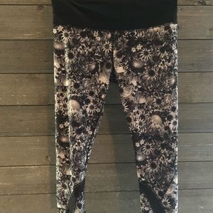 Floral Lululemon leggings